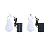 Aundhegrtt Solar Powered Lamp Portable Solar Light Bulbs LED Solar Lights for Shed Night for Night Fishing Chicken Coop A