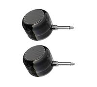 Aundhegrtt Stereo Amplifier 2PCS Large Volume Electric Guitar Speakers for 3.5mm 6.35mm Direct-Plug No Bluetooth