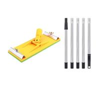 Aundhegrtt Telescopic Pole Sander for Drywall Floors Adjustable Wall Polishing and Sanding Tool