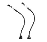 Aundhegrtt Third Hand Tool Automobile 2 Pack Magnetic Flexible Gooseneck Metal with Alligator Clips for Helping Hands Automotive Electronics