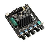Aundhegrtt TPA3116 Class D Digital Amplifier Board 2.1 Channel 50Wx2+ 100W Subwoofer Power Amp Bluetooth 5.0 DIY Audio Module DC 12-24V