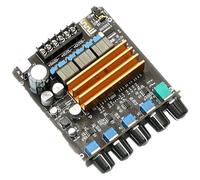 Aundhegrtt TPA3221 2.1 Channel D Class HIFI Amplifier Board Bluetooth 5.0 High Power Subwoofer Treble Low Notes Control Audio Amp