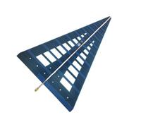 Aundhegrtt Ultra Wideband UWB Log Periodic Antenna 500MHz-7.5GHz High Gain for Spectrum Analysis Analyzer Broadband Testing Applications