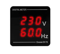 Aundhegrtt Voltage Frequency Meter Digital AC Voltmeter 50-500V 10.0-99.9hz Tester Gauge LED Display