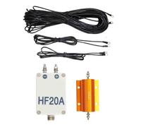 Aundhegrtt Walkie-Talkie HF20A Short Wave 1.5-30MHz Full-Band Blind-Free Antenna Outdoor Radio Station Accessories