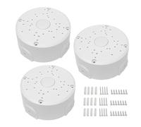 Aundhegrtt Wall Ceiling Mount Security Camera Junction Box Mount Bracket Universal Outdoor Waterproof 3-Pack