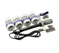 Aundhegrtt Water Quality Monitoring for Liquid Conductivity Meter Analog Sensor Module K= 1 Hydroponics, Aquaculture, Environmental Applications