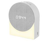 Aundhegrtt White Noise Sound Machine, Sunrise Alarm Clock with Night Light, 4 in 1 Music Speaker, Sleeping Soother with 6 Sounds