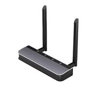 Aundhegrtt Zigbee/Thread PoE Gateway Featuring Dual 5dBi Antennas- Supports Ethernet& Wi-Fi USB Connections for Home Assistant