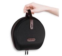Aune AuNest, Hard Travel Carrying Case for AR5000 Wired Headphones, Case Only, Dark grey + burgundy