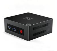 AUNEK Mini PC Windows 10 Pro J4125 Quad Core 2.7GHz Processor 8GB LPDDR4X RAM 128GB SSD Desktop Computer Support 4K Dual HDMI Output Gigabit Ethernet WiFi 2.4G 5.8G