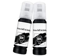 AUNEK Printer Refill Ink Kit, Universal Bulk Refillable Ink for Continuous Ink Supply, Compatible with Epson, Canon, Dell, HP, Lexmark, Kodak, Xerox Printers (Black)