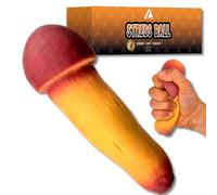 Auners - Novelty DNA Stress Relief Ball - Mushroom Fidget Toy ADHD Anxiety Physio Therapy Squeeze Sensory Funny Exercise - Gift for Kid Adult Boy Girl Teen Men Women - Christmas Stocking Filler