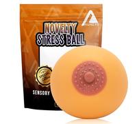 Auners - Novelty Stress Relief Ball for Adults Hand Wrist Grip Squeeze Exercise - Naughty Rude Cheeky Joke Funny Sensory Gag Gift for Men Women Her Him Secret Santa Office Christmas Stocking Filler