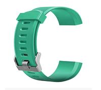 Aunis 1/2pcs Id115plus Hr Replacement Strap, Colorful Replacement Watchband for Fitness Tracker Watch, Watch Band Replacement Accessory for Id115plus Hr Smart Watch (Green)