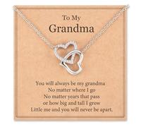Aunis Grandma Gifts, Grandma Birthday Gifts Necklace for Nana Nanny Nan Nanna Granny Birthday Christmas