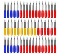 AUNKZL 50 Pcs Replacement Blades Compatible with Explore 4/3/Air/Air2/Air one/Maker/Maker 4/3/2 Cutting Machines - Include 10PCS Fine Point Blade, 30PCS Standard Blades, 10PCS Deep Cut Blade