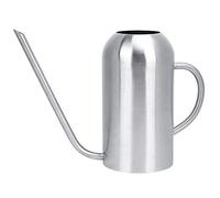 AUNMAS 1.5L Watering Can Stainless Steel Long Spout Watering Pot, Long Spout Cylindrical Brushed Modern Style, for Outdoor and Indoor House Plants(Silver)