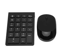 AUNMAS 2.4G Wireless Keyboard and Mouse Set Suitable for the Home Office, with SAX Foot Design and Lowbrush Entry for 7/8/10//users