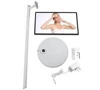 AUNMAS 24 Inch Stand Touchscreen Display, 4G Plus 64G Wireless Screen Casting Adjustable Monitor with 10 Dot Capacitive Touchscreen Portable Smart Screen for Home Office (UK Plug)