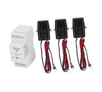 AUNMAS 3 Phase Energy Meter with WiFi, 90- AC 3 Clamp Current Transformer | Supports /Smart Life APP, Real-time Voltage Current Power Factor, Bidirectional Energy Tracking, 80A Clamp Sensors,