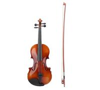 AUNMAS 4/4 Violin Full Set Wooden Beginner Kit with Case Bow Tuner Shoulder Rest Rich Sound Matte Finish for Kids Teens Adults Starter Practice and Exams