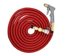 AUNMAS 50ft Expandable Garden Hose, 15m Garden Hose Pipe Sprinkler Flexible Retractable Hose Spray with 3/4" Nozzle Brass Fittings for Garden Irrigation, Watering Flowers, Car Washing