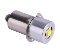 AUNMAS 5W 6-24V P13.5S LED Flashlight Bulb, Super Bright 200LM White Light, Long Lasting 30000H Lifespan, Replacement for MAGLITE PR Style Lamps, 23X9MM Size