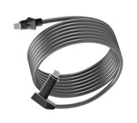 AUNMAS 6FT Weatherproof Satellite POE Cable, 1.8M Copper for Stable Internet Connection, Indoor and Outdoor Use, Perfect for Satellite Routers