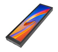 AUNMAS 8.8 Inch PC Temperature Monitor, 1920x480 HD Secondary Display with 178° Viewing Angle Aluminum Alloy Case Dynamic Theme Support for System Stats GPU CPU Temp (Capacitive Touch