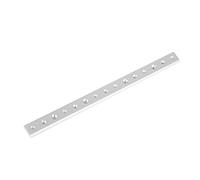 AUNMAS Aluminum Alloy T Slot Miter Track Jig, Anodized Woodworking T Slot Track with Quick Clamp Compatible Design, 100mm 200mm 300mm 450mm for Cutting Fixtures and Woodworkers (300MM -Shaped Slider)