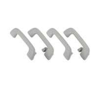 AUNMAS Auto Roof Pull Handle, ABS Interior Roof Grab Handles 4pcs Grey Set, Front Rear Left Right Original Fit Replacement for 2007 2013 Passenger Support