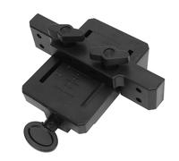 AUNMAS Cabinet Door Installation Positioner Cabinet Hardware Jig Tool Door Mounting Jig with Adjustable Clamping Mechanism Ergonomic PVC Handle for Kitchen Wardrobe Concealed