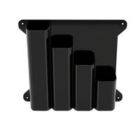 AUNMAS Cable Tie Storage Holder Wall Mount Organizer with Nylon Construction and Precise Welding for Garage Workshop Toolbox