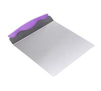 AUNMAS Cake Shovel, 24.5x20x2cm Stainless Steel Cake Pizza Transfer Tray Moving Plate Cake Lifter Shovel Pastry Baking Tool for Cake Maker, Pastry Chef