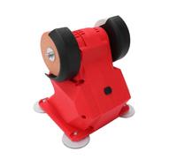 AUNMAS Cordless Bench Grinder Mini Dual 70mm Grinding Wheels | Metal Grinding Tool, ABS, Drill Bit Sharpening, Battery Compatible, Battery Not Included, Jade Work