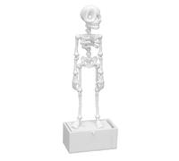 AUNMAS Dancing Skeleton Aquarium Bubbler, Decoration for Fish Tank (White)