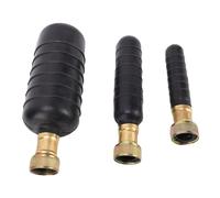 AUNMAS Drain Cleaning Bladder Drain Bladder Unclogger Kit 3 Pcs for 1-6 Inch Pipes with 3 Size Options Standard Hose Connector High Pressure Rubber Tool