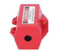 AUNMAS Electrical Plug Lockout PP Material 18mm Diameter Harness with Impact Resistant Reinforced Lockout for Hazardous Areas Valve Pipeline Automobile Manufacturing