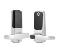 AUNMAS Fingerprint Entry Door Lock Set, Durable Aluminum Alloy Handle Lock for Bluetooth Control, Applicable for 35-70mm Door Thickness