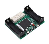 AUNMAS Flat Head Battery Capacity Tester, 1.77in LCD Display Data Reset Stop Discharge Voltage 11 Adjustable Gears Battery Internal Resistant Tester