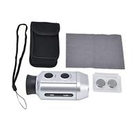 AUNMAS Golf Rangefinder 7X Magnification, Portable Laser Range Finder with Carbuncle Coated Lens, Digital Distance Measuring Device for Golf Training, Green Mode for Flag Distance