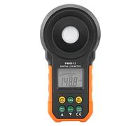 AUNMAS High Precision Digital Light Meter, Lux Meter with Compact Design Backlit Lcd for Low Light Conditions Measuring Various Sources In Plant Growth Photography 0-200000 Lux Range (PM6612)