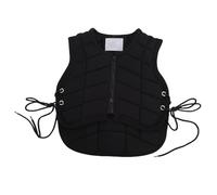 AUNMAS Kids Equestrian Vest Horse Riding Protective Gear Front Zipper Closure Adjustable Side Strings with Extended Padding for Comfort Safety (CM)