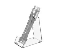 AUNMAS Lightsaber Display Stand, Desktop Acrylic Lightsaber Hilt Stand Light Saber Holder Rack for Lightsaber Handle Dagger Piccolo Record Storage Decoration