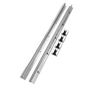 AUNMAS Linear Rail Kit Carbon Steel Shaft with Aluminum Alloy Block SBR16