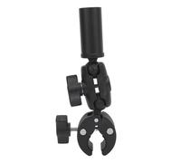 AUNMAS Mini Dishy Antenna Clamp Mount, Aluminum Alloy Adjustable Bracket for Car RV Yacht, 360 Degree Rotation, Easy Installation