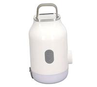 AUNMAS Mini Electric Inflatable Pump, Portable Air Pump 2 Gear Speed Mini Air Emergency Power Supply, Small and Portable, Camping Light for Outdoor Activities