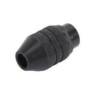 AUNMAS Multi Chuck Carbon Steel Grinder Chuck Adapter 0.5 to 3.2mm Clamping Range M8x0.75 M7x0.75 Fast Change for Electric Grinder Drill Tool Users (Long Tail M8*0.)