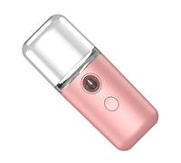 AUNMAS Nano Facial Mist Sprayer Portable Nano Aerosol Hydrating Face for Womens USB -Charging ABSPOCET SIZE (Rosy)